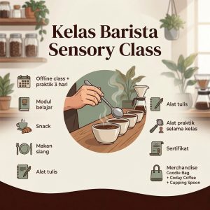 Sensory Class – Kelas Barista Untuk Pemula