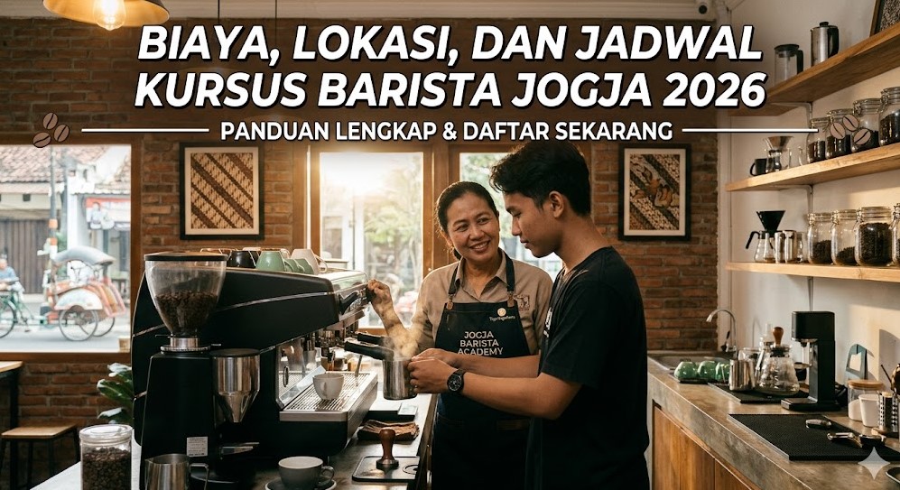 Kursus barista jogja 2026