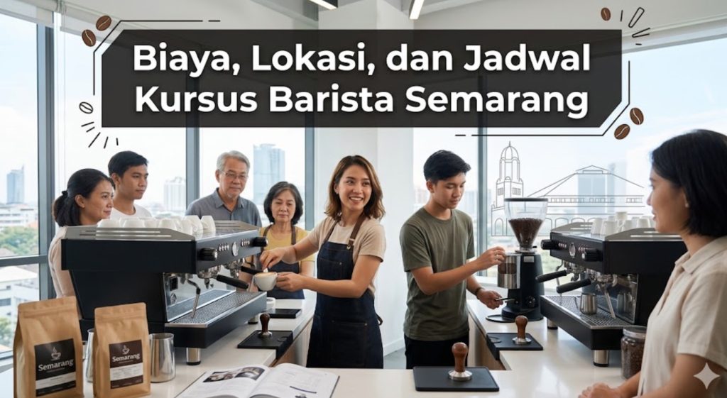 Biaya, Lokasi, dan Jadwal Kursus Barista Semarang